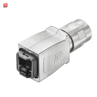 WEIDMÜLLER / 1011560000 / IE-PH-V14M-RJ / Leergehäuse (Industrial Ethernet), IP67 / EAN 4032248718696
