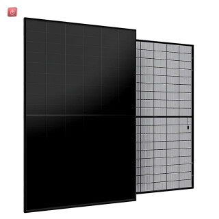 AUSTA / ODA460-27V-MHDBRx / Austa 460W Fullblack TopCon bifaziales PV-Modul