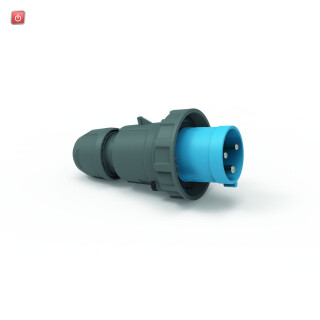 BALS / 2181 / Stecker TE 63A 3p 230V 6h, IP67 / EAN 4024941021814