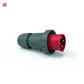 BALS / 2195 / Stecker TE 125A 4p 400V 6h, IP67 / EAN 4024941021951