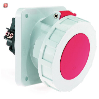 BALS / 12574 / Anbausteckdose geneigt 63A 5p 400V 6h, IP67 / EAN 4024941125741