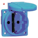 BALS / 71099 / Schutzkontakt-Anbausteckdose gerade, QUICK-CONNECT schraubloser Steckkontakt 16A 3p 250V IP54 / EAN 4024941962148