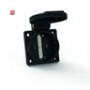 BALS / 71101 / Schutzkontakt-Anbausteckdose gerade, QUICK-CONNECT schraubloser Steckkontakt 16A 3p 250V IP54 / EAN 4024941962162