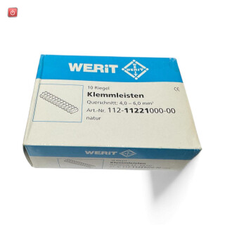 WER112-112210000-00 / Klemmleisten / Lüsterklemme Querschnitt 4,0 - 6,0 mm² / EAN4004950112215