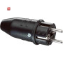 ABL1129190 / ABL Sursum 1149190 Schutzkontaktstecker 250V Schwarz IP44 / EAN4011721021232