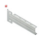 NIE4013339170449 / NIEDAX / KTUM 200, Ausleger, mittelschwer, 73x205 mm, 1,2 kN, Stahl, bandverzinkt DIN EN 1034 / EAN 4013339170449