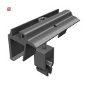 SL-RACK / 96114-00 / Endklemme Vario mit Erdung, schwarz...