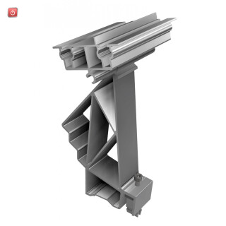 SL-RACK / 21113-10 / FLA Halter oben 10° / EAN 4262355111763