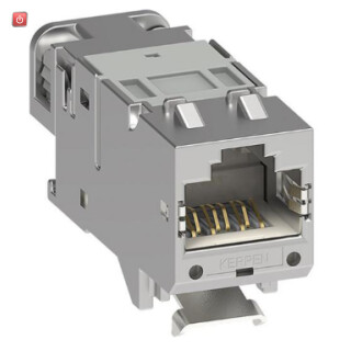 KERPEN / LKD9ZQ010040024 / Datacom Connect45 Pro Plus Buchsenmodul Keystone Kat. 6a / VPE = 24 Stück / EAN 4066449273135