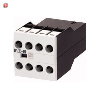 EATON / 199318 / DILA-XHI31-PI, Hilfsschalterbaustein, 4-polig, Ith= 16 A, 3 S, 1 Ö /Frontbefestigung, Push-in-Klemmen, DILA, DILM7 - DILM38 / EAN 4015081974023