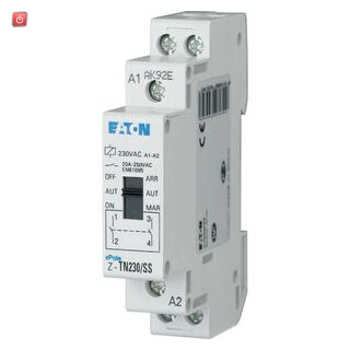 EATON265574 / Z-TN230/SS, Vorwahlrelais, 230 V AC / 50 Hz, 2 S, 20 A, 1 HP / EAN4015082655747