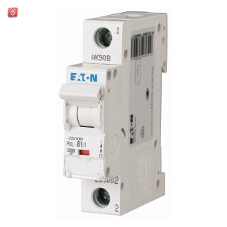 EATON / 236002 / Leitungsschutzschalter, 1 A, 1p, Charakteristik: B PXL-B1/1 / EAN4015082360023