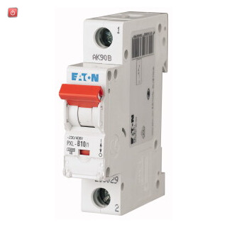 EATON / 236029 / PXL-B10/1 / LS-Schalter, 10A, 1p, B-Char / EAN4015082360290