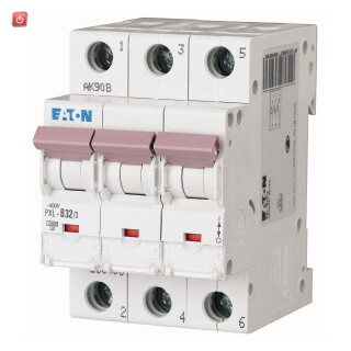 EATON / 236403 / Leitungsschutzschalter, 32 A, 3p, Charakteristik: B PXL-B32/3 / EAN4015082364038