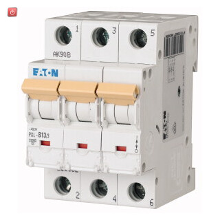 EATON / 236424 / Leitungsschutzschalter, 13 A, 3p, Charakteristik: C PXL-C13/3 / EAN4015082364243