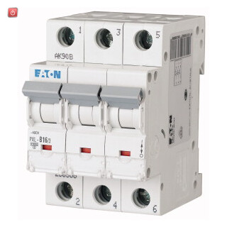 EATON / 236465 / PXL-D16/3 / LS-Schalter, 16A, 3p, D-Char / EAN4015082364656