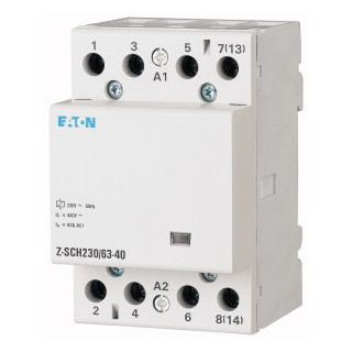 EATON / 248856 / Z-SCH230/63-40 / Installationsschütz, 230V AC, 63A, 4S / EAN4015082488567