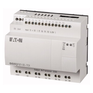 EATON / 256274 / EASY821-DC-TCX / Steuerrelais 24 V DC 12 Eing./8 Trans. / EAN4015082562748