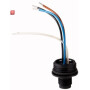 EATON / 266135 / Einbaustecker M12, A-kodiert, +Durchfhrung, M20, IP66, 250V, 4A M12A / EAN4015082661359