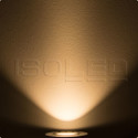 ISO112471 / LED EINBAUSTRAHLER COB, WEISS, 15W, 45°, RUND, WARMWEISS, DIMMBAR