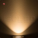ISO112471 / LED EINBAUSTRAHLER COB, WEISS, 15W, 45°, RUND, WARMWEISS, DIMMBAR