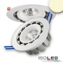 ISO112471 / LED EINBAUSTRAHLER COB, WEISS, 15W, 45°, RUND, WARMWEISS, DIMMBAR