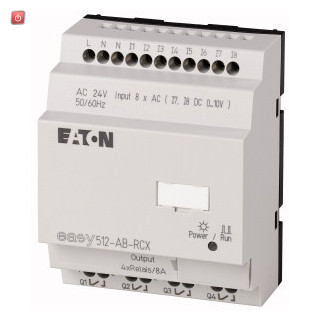 EATON / 274102 / EASY512-AB-RCX / Steuerrelais 24 V AC 8 Eing./4 Relaisa. / EAN4015082741020