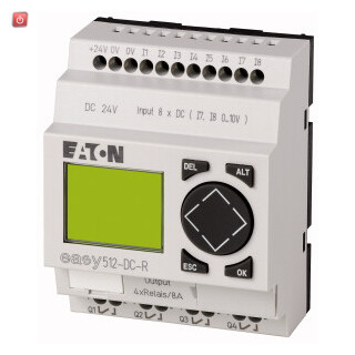 EATON / 274108 / EASY512-DC-R / Steuerrelais 24 V DC 8 Eing./4 Relaisa. / EAN4015082741082