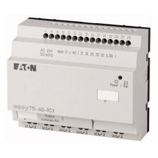 EATON / 274114 / EASY719-AB-RCX / Steuerrelais 24 V AC 12 Eing./6 Relaisa. / EAN4015082741143