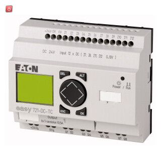 EATON / 274121 / EASY721-DC-TC / Steuerrelais 24 V DC 12 Eing./8 Trans. / EAN4015082741211