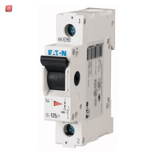 EATON / 276254 / IS-16/1 / Hauptlastschalter, 16A, 1p / EAN4015082762544