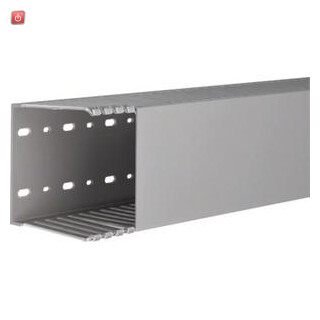 HAGDNG10010007030B / Verdrahtungskanal aus PVC DNG 100x100mm steingrau / 4012740108393