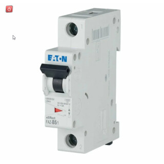 EATON / 278528 / FAZ-B5/1, Leitungsschutzschalter, 5 A, 1p, Charakteristik: B / EAN 4015082785284