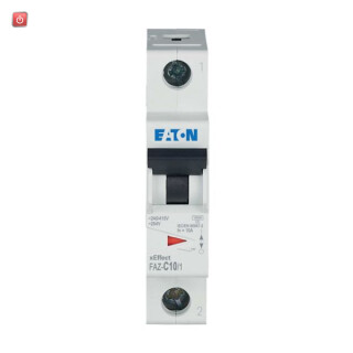 EATON / 278557 / FAZ-C10/1, Leitungsschutzschalter, 10 A, 1p, Charakteristik: C/ EAN 4015082785574