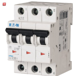 EATON / 278843 / Leitungsschutzschalter, 10 A, 3p, Charakteristik: B FAZ-B10/3 / EAN4015082788438