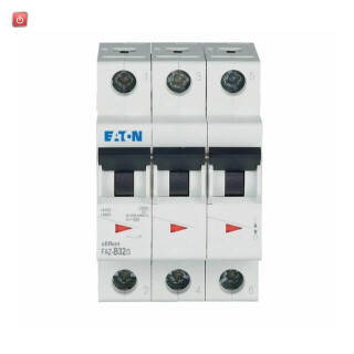 EATON / 278850 / FAZ-B32/3, Leitungsschutzschalter, 32 A, 3p, Charakteristik: B / EAN 4015082788506