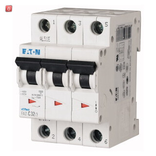 EATON / 278892 / Leistungsschütz, 3-polig, 380 V 400 V 7.5 kW, 1 S, 230 V 50/60 Hz, Wechselstrombetätigung, Schraubklemmen / EAN 4015082788926