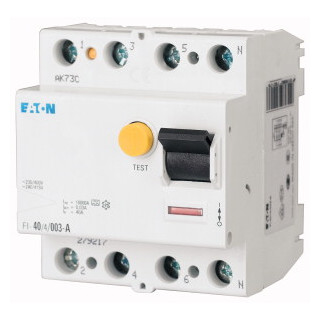 EATON / 279213 / FI-25/4/003-A / FI Schalter, 4p, 25A, 30mA, Typ A / EAN4015082792138