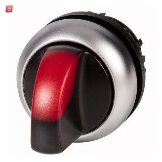 EATON / 284394 / M22-WLKV-R / Wahltaste,2 Stellungen, beleuchtet, rot / EAN4015082843946