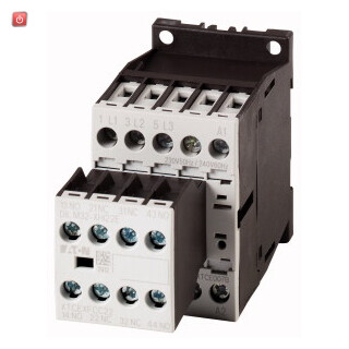 EATON / 106368 / Leistungsschtz, 380 V 400 V 4 kW, 2 S, 2 ™, 24 V DC, Gleichstrombet„tigung, Schraubklemmen DILM9-22(24VDC) / EAN4015081061389