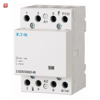 EATON / 285735 / Z-SCH230/63-04 / Installationssch., 230V AC, 63A, 4Ö / EAN4015082857356