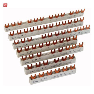 EATON / 291464 / EVG-16/1PHAS/2MODUL, Phasenschiene, 1Ph, 16qmm, Gabel, 2TE / EAN4015082914646