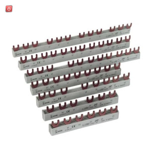 EATON / 291466 / EVG-16/1PHAS/12MODUL, Phasenschiene, 1Ph, 16qmm, Gabel, 12TE / EAN 4015082914660