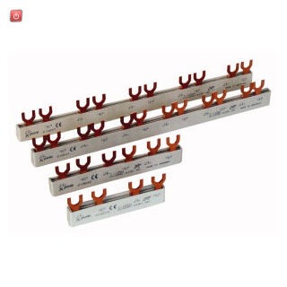EATON / 291485 / EVG-16/3PHAS/6MODUL/HI / Euro-Vario-Sammelschiene, Ie = 100A / EAN4015082914851