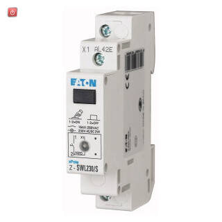 EATON / 292300 / Schalter, +LED, 230AC/DC, 1S, 16A, orange Z-SWL230/S / EAN4015082923006