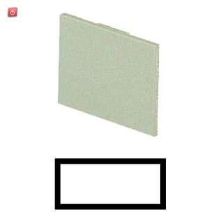 EATON / 038074 / Einlegeschild, AL, blanco 02SQ25 / EAN4015080380740