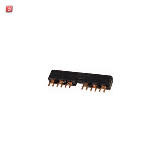 EATON / 044945 / Drehstromschienenblock, berhrungssicher, kurzschlussfest, Ue = 690 V, Iu = 63 A, Schutzschalter: 2, Teilungsmaá 45 + 9 mm, Ausfhrung des elektrischen Anschlusses: Gabel B3.1/2-PKZ0 / EAN4015080449454