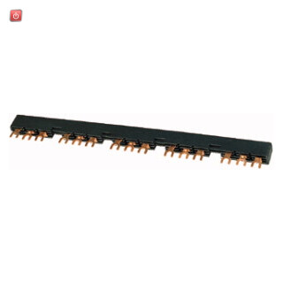 EATON / 044948 / Drehstromschienenblock, berhrungssicher, kurzschlussfest, Ue = 690 V, Iu = 63 A, Schutzschalter: 5, Teilungsmaá 45 + 9 mm, Ausfhrung des elektrischen Anschlusses: Gabel B3.1/5-PKZ0 / EAN4015080449485