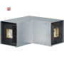HAGL6911VERZ / Inneneck zu Brandschutzkanal FWK 90 Funktionserhalt E60/E30 50x60mm verzinkt / 4012740184083