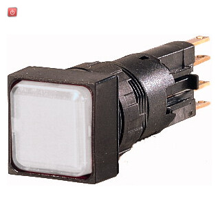 EATON / 88406 / Q18LF-WS / Leuchtmelder Linse weiß, flach / EAN4015080884064
